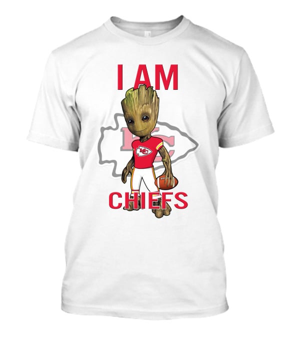 I Am Chiefs Groot Kansas City Chiefs T-Shirt