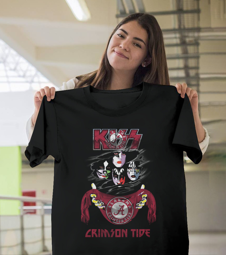 KISS Alabama Crimson Tide Ncaa T-Shirt