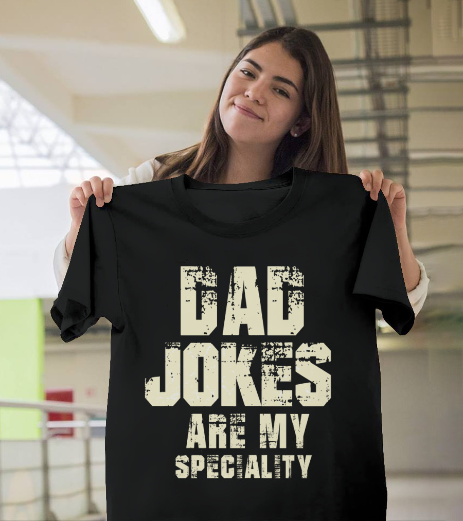 Dad Jokes Are My Speciality Retro T-Shirt