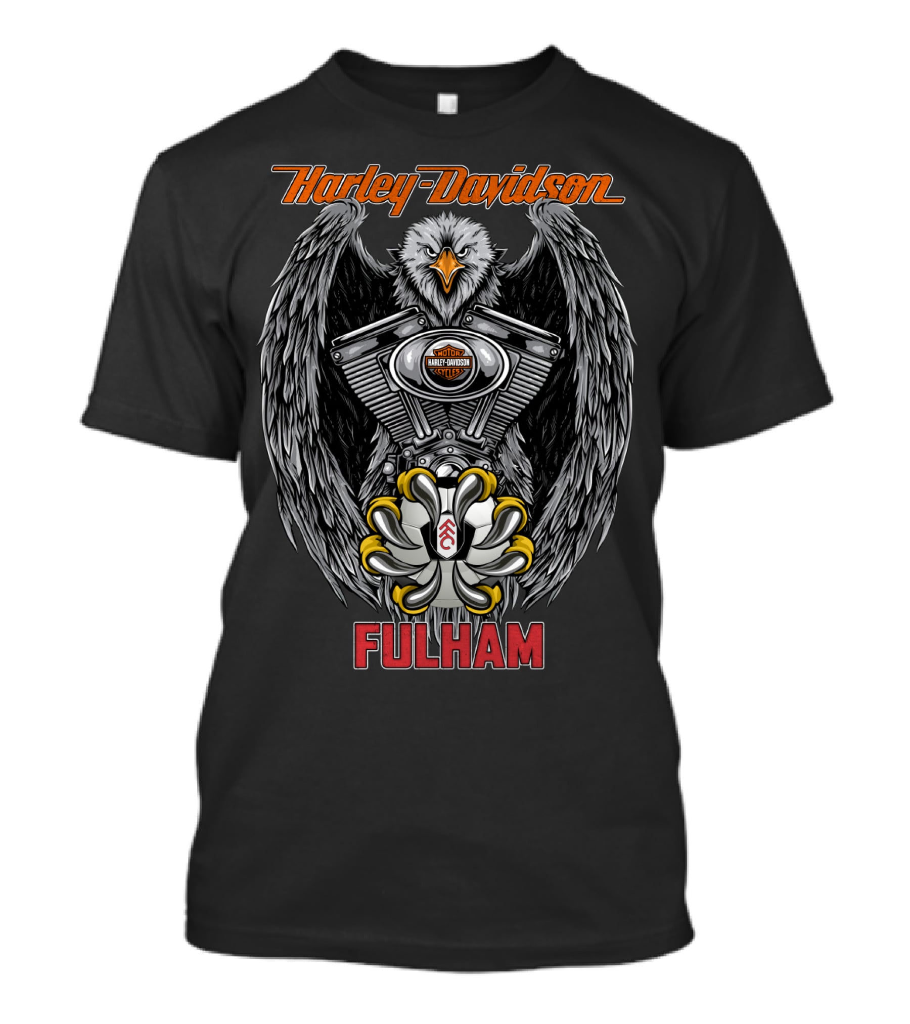 Harley Davidson Fulham Eagle Engine T-Shirt