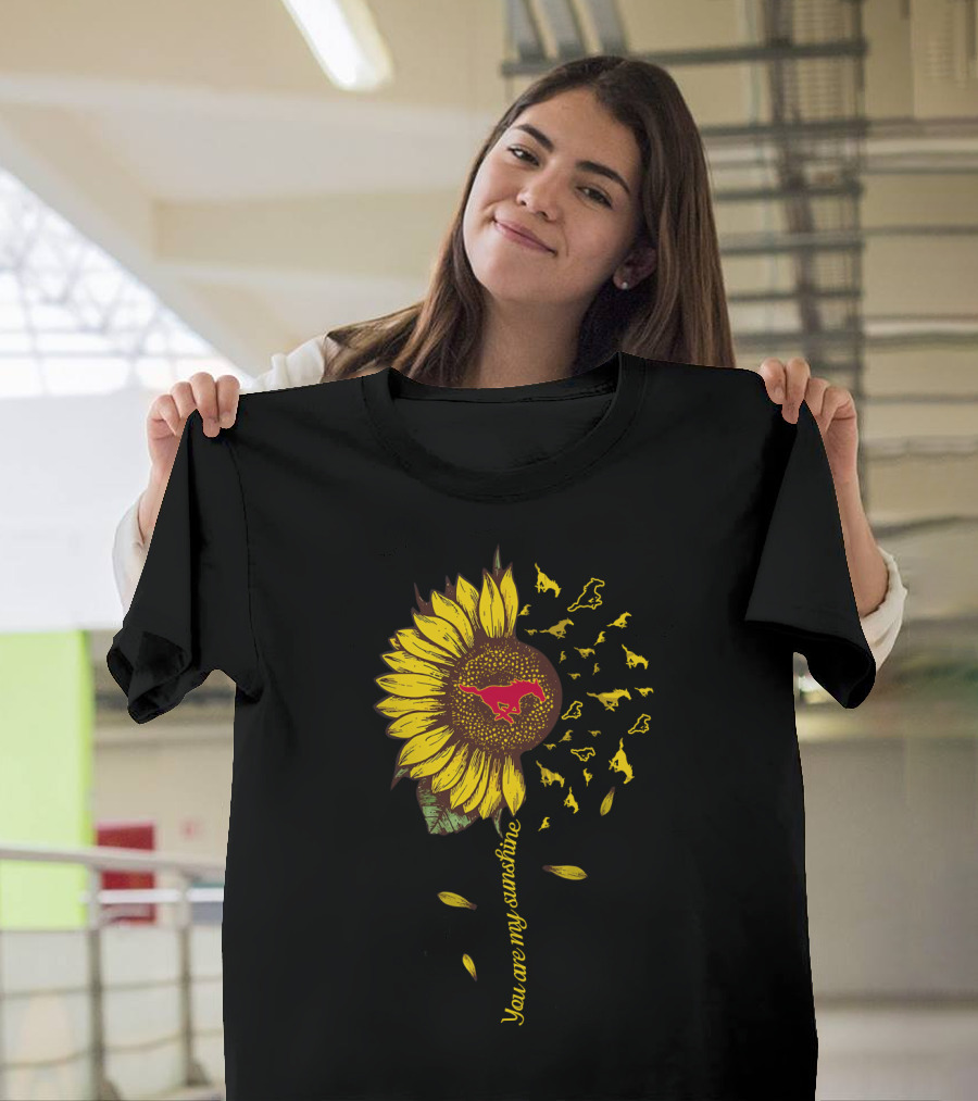 Sunflower Mustang You Are My Sunshine T-Shirt