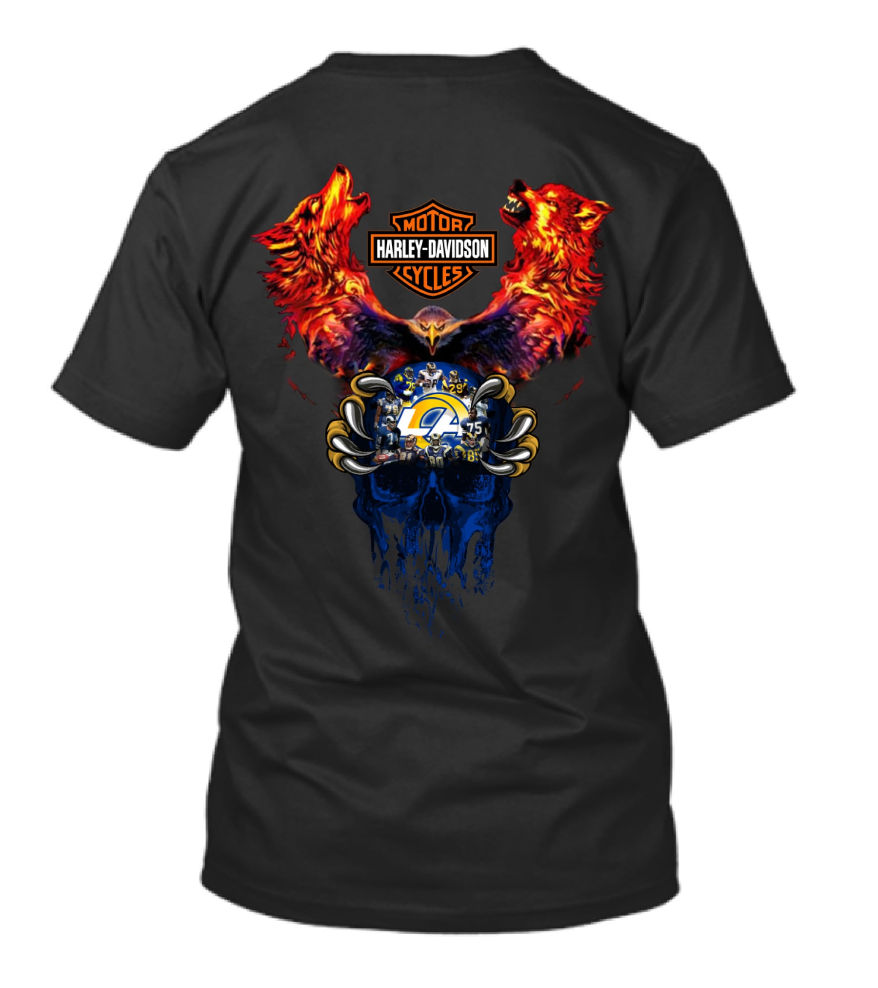Harley Davidson Motor Cycles 121 Lar 75 T-Shirt
