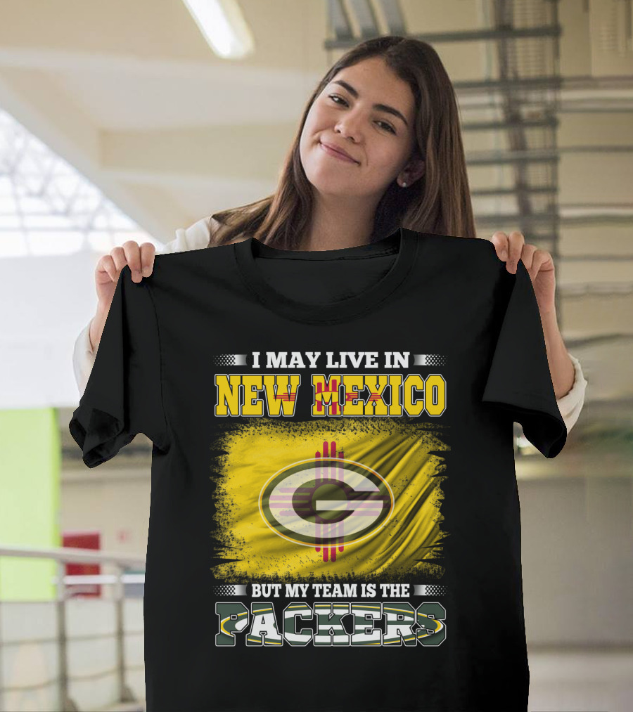 New Mexico Resident Proud Green Bay Packers Fan T-Shirt