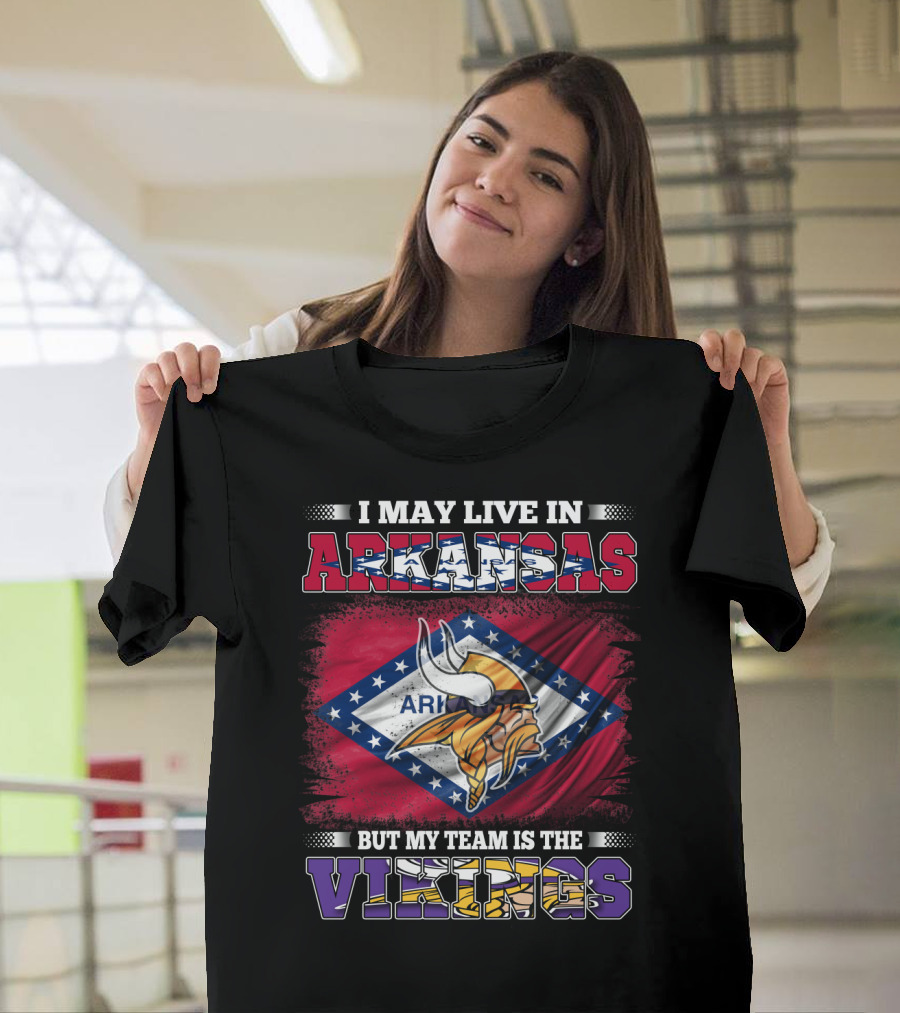 Arkansas Loyalty With Viking Pride Football Fan T-Shirt