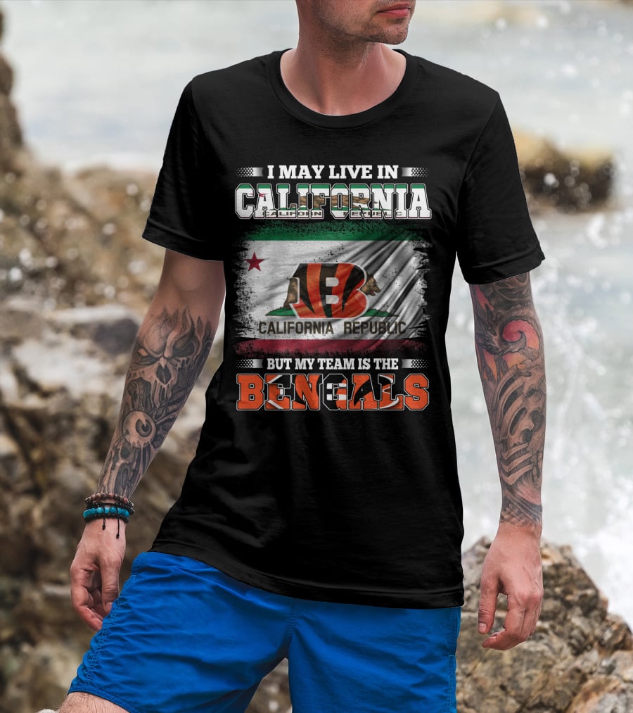 California Republic Bengals Team Loyalty Fan T-Shirt