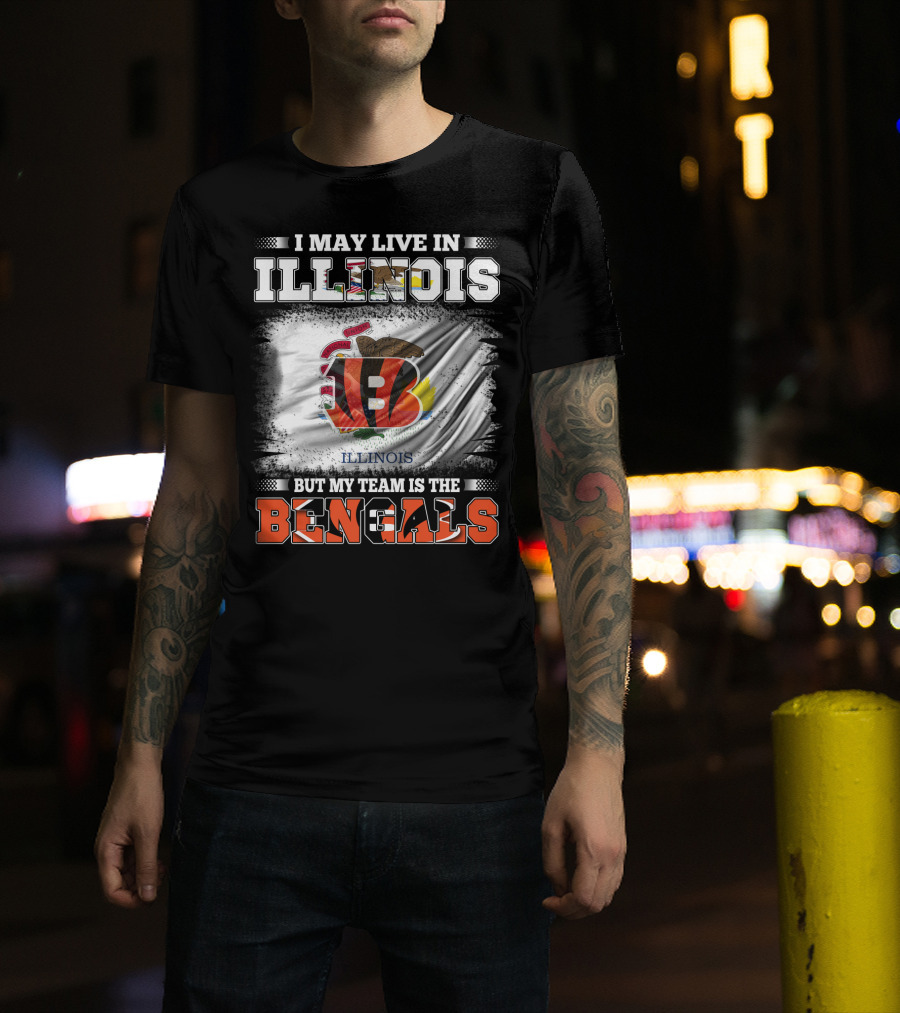 Illinois Pride And Loyalty To The Bengals Team T-Shirt