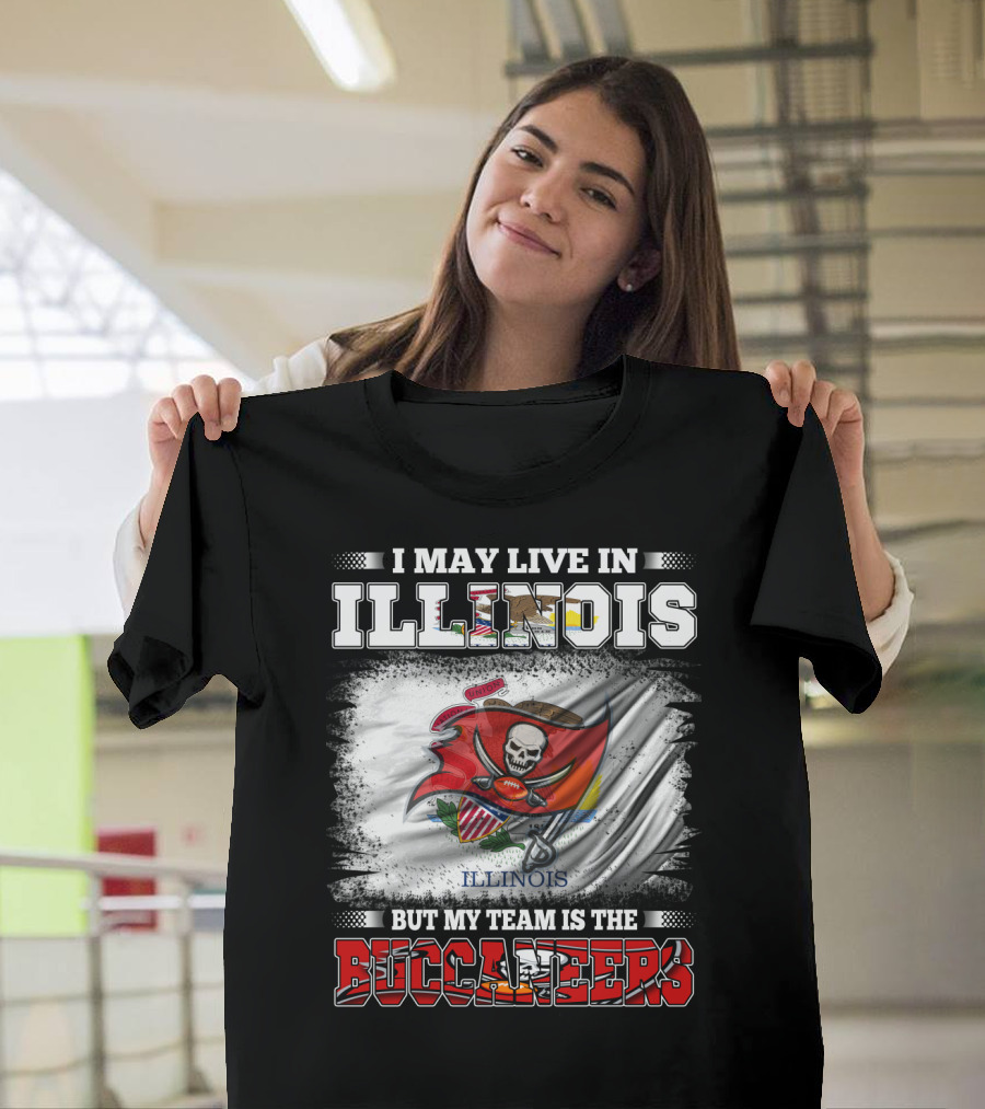Illinois-Based Fan Connection To Buccaneers Team Pride T-Shirt