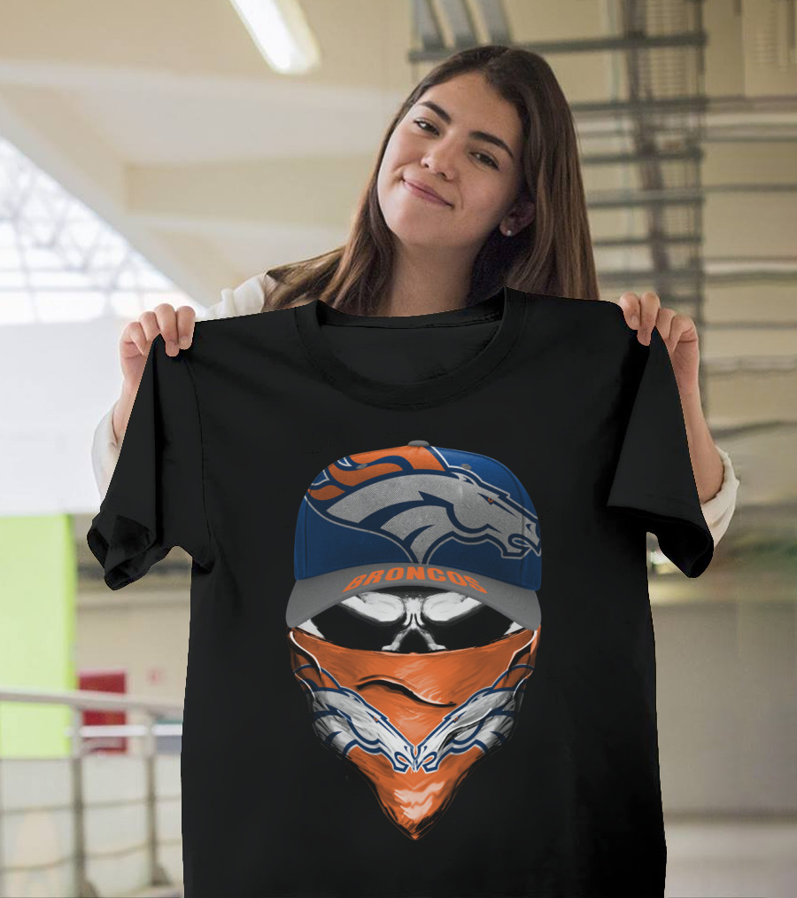 Denver Broncos Cap and Bandana T-Shirt