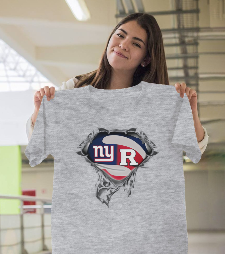 New York Giants Scarlet Knights Crossover T-Shirt