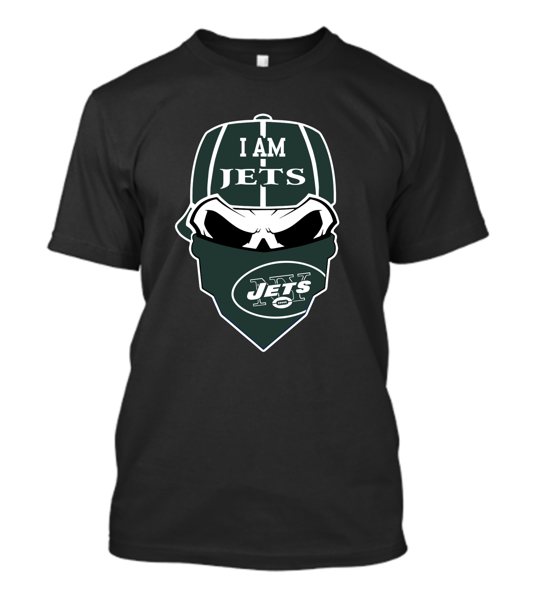 I Am Jets Skull New York Jets T-Shirt