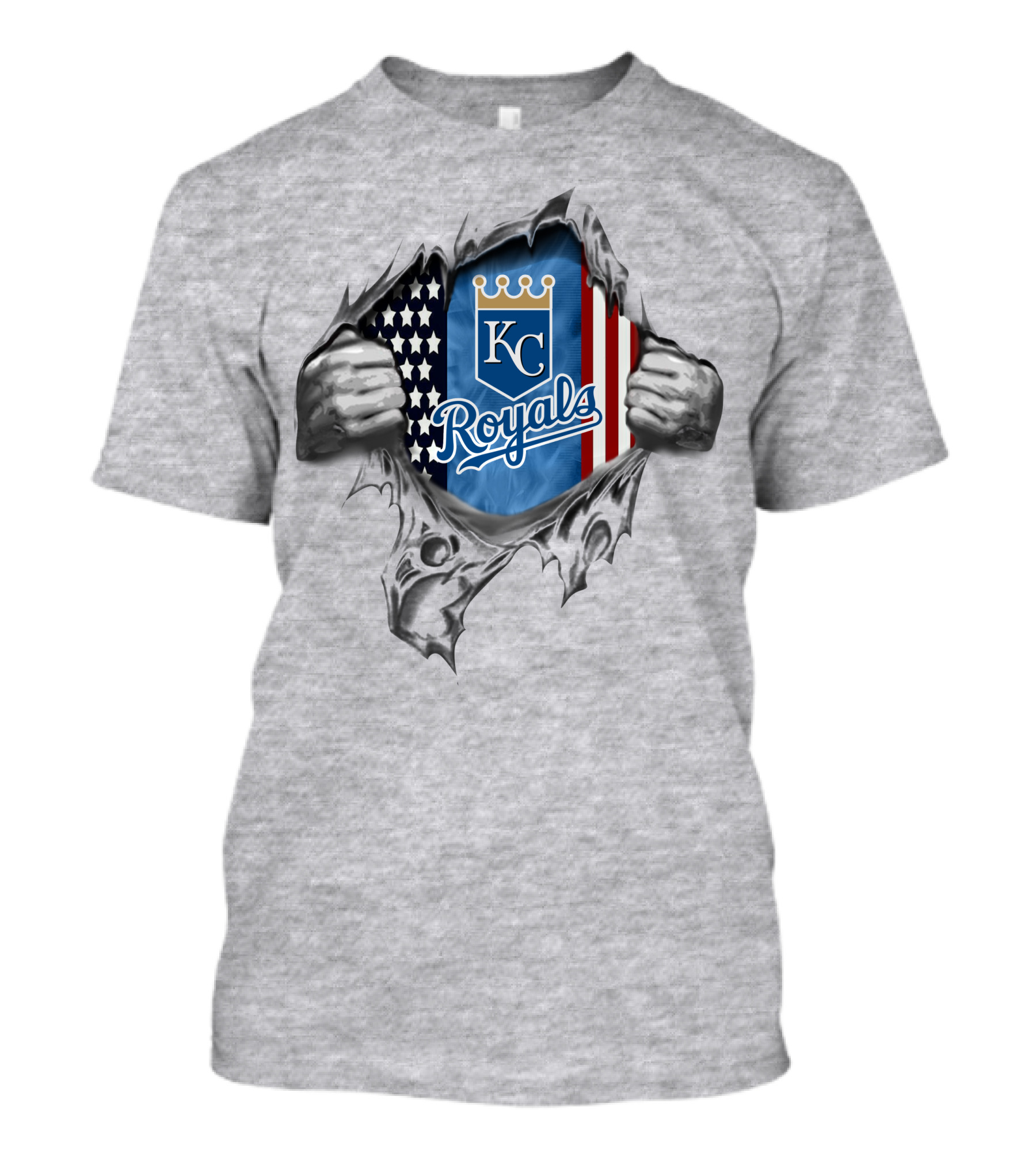 Kansas City Royals American Flag Kc Royals T-Shirt
