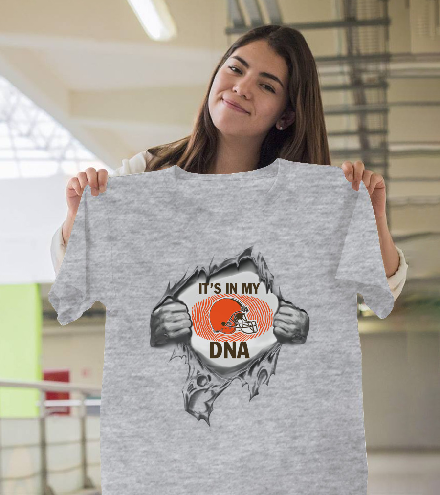 It's In My Cleveland Browns Dna T-Shirt