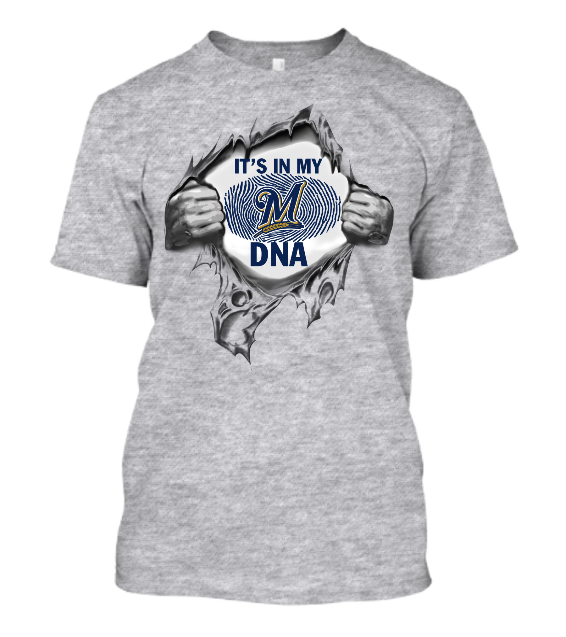 Milwaukee Brewers It's In My Dna T-Shirt