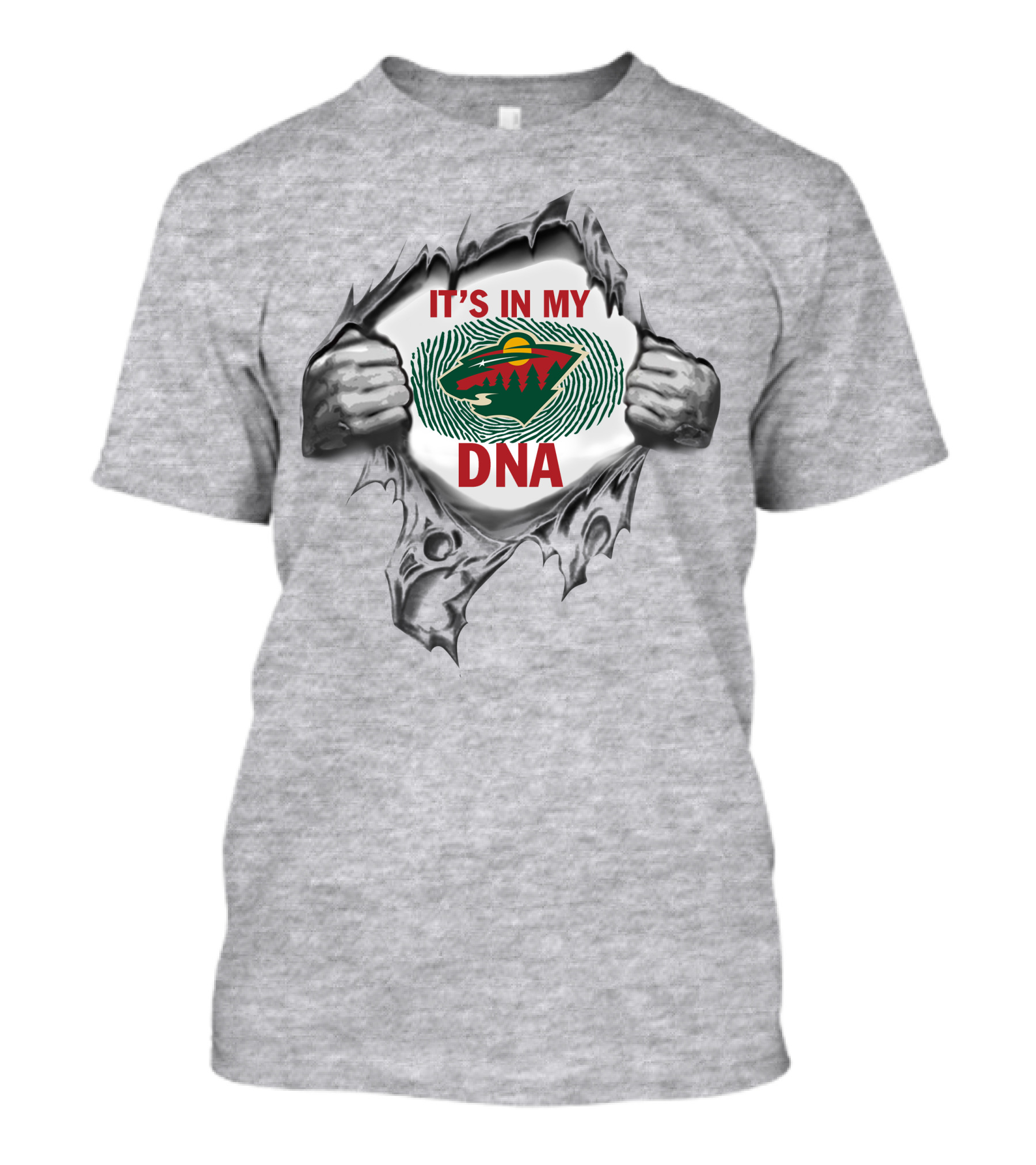 It's In My Minnesota Wild Dna T-Shirt
