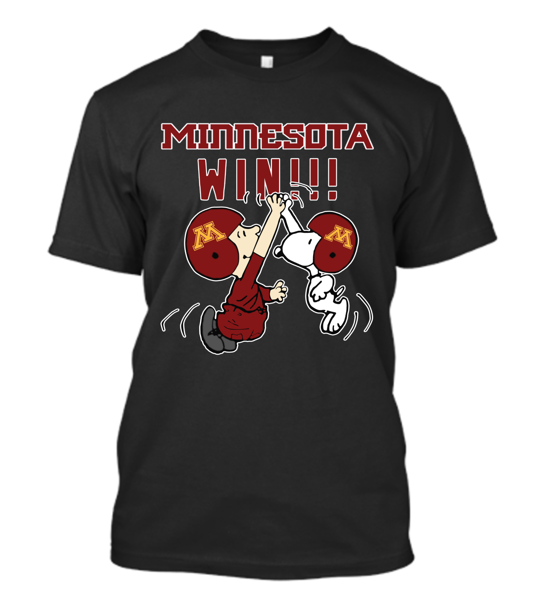 Minnesota Golden Gophers Win High Five Celebrations T-Shirt