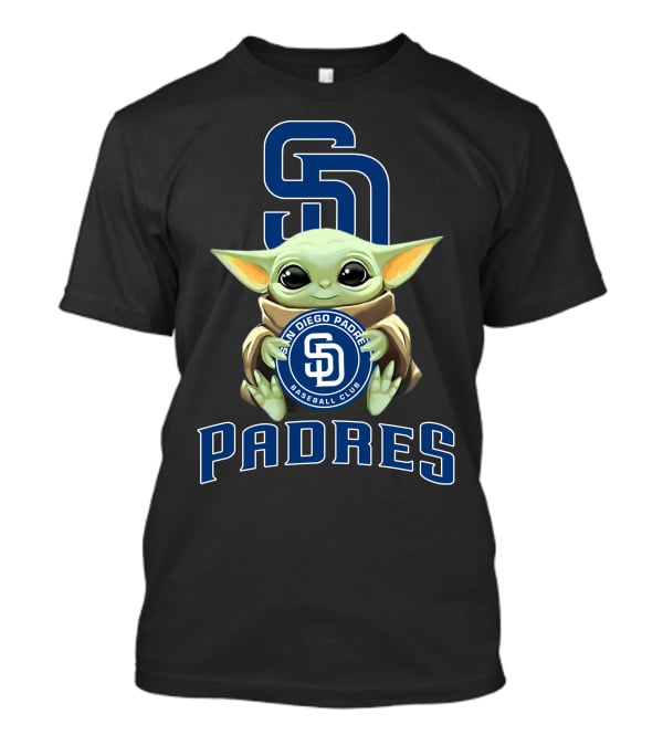 San Diego Padres Baby Yoda Baseball Club T-Shirt