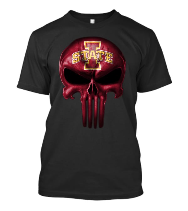 Iowa State Cyclones Skull Logo Dark T-Shirt