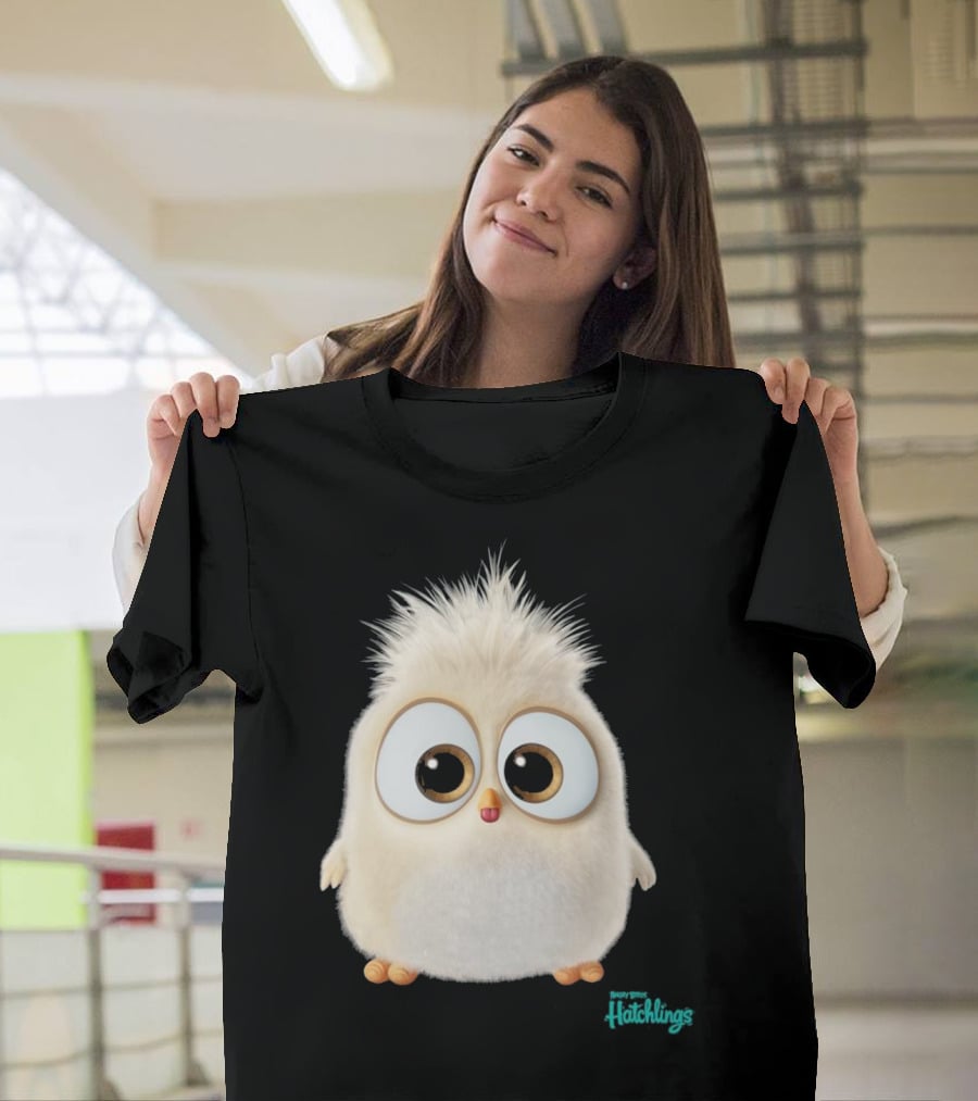 Angry Birds Hatchlings Cute Fuzzy Character T-Shirt