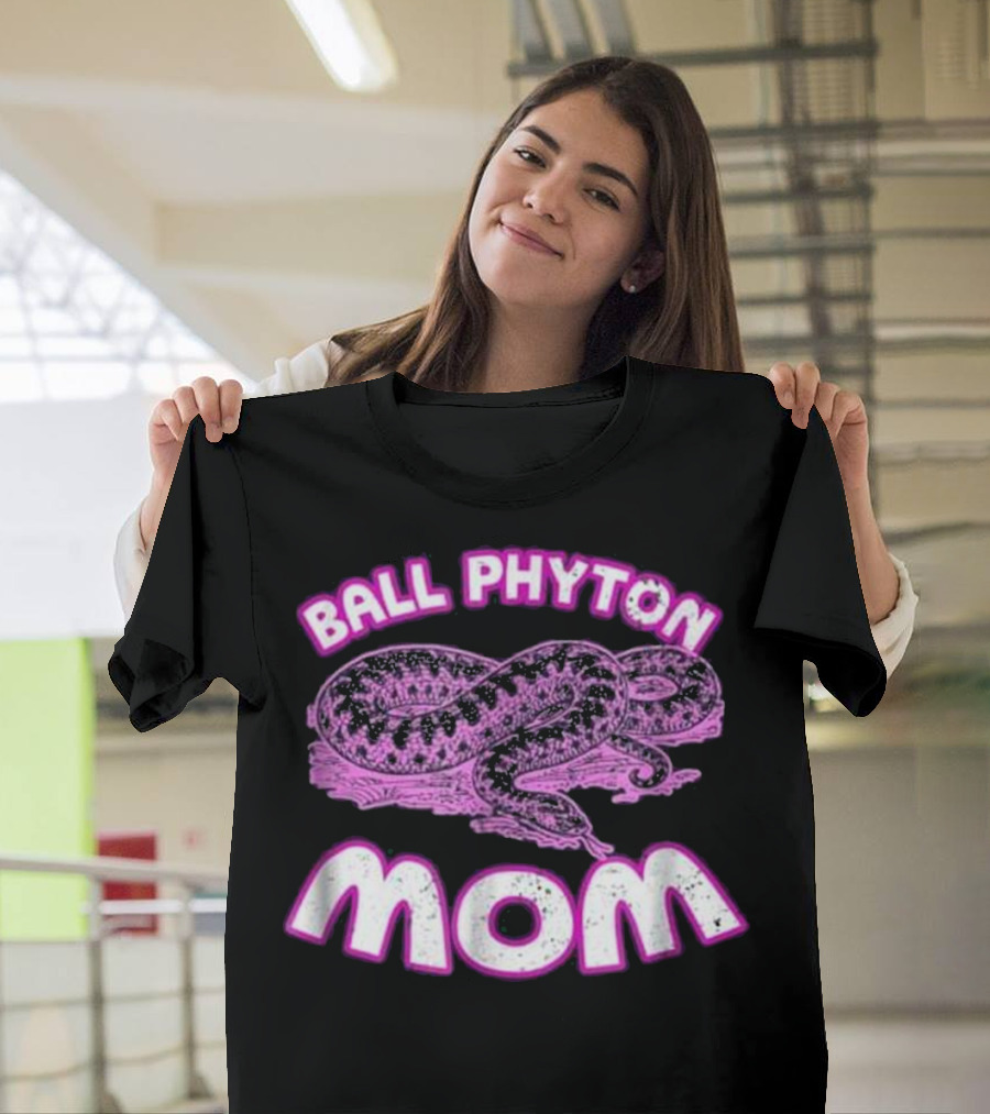 Ball Phyton Mom Snake T-Shirt