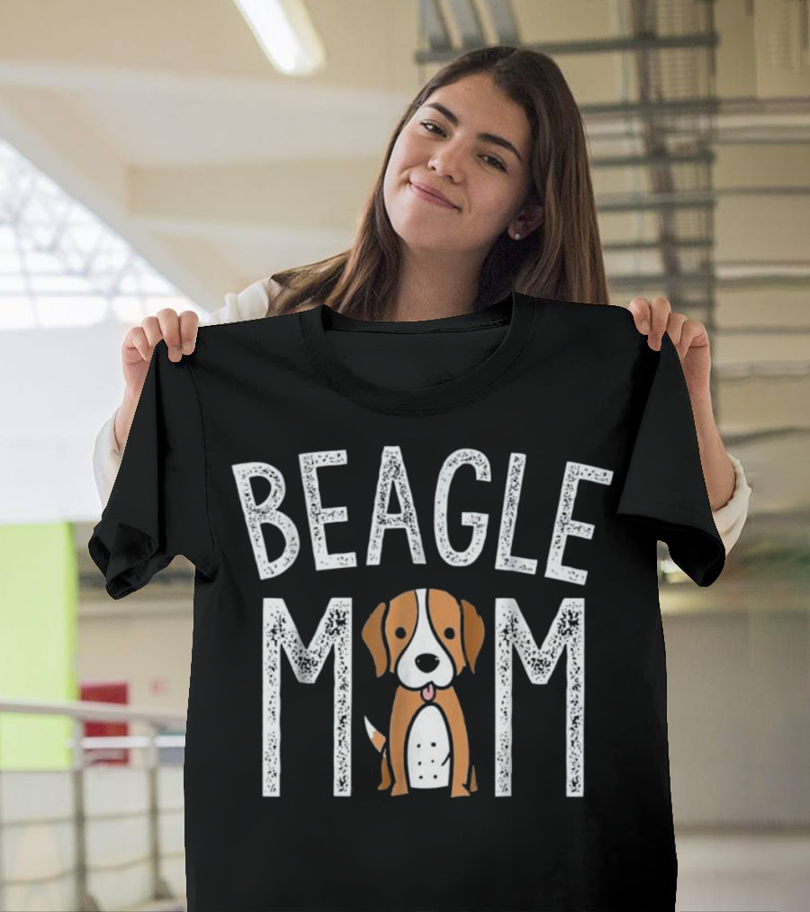 Beagle Mom Beagle Lover Funny Dog T-Shirt