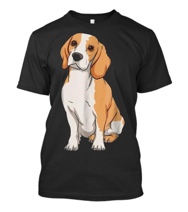 Beagle Funny For Cute Dog Lovers Cartoon T-Shirt