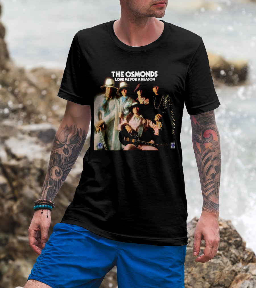 The Osmonds Love Me For A Reason Album Cover Vintage T-Shirt