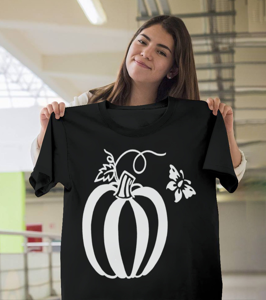 Pumpkin and Butterfly T-Shirt