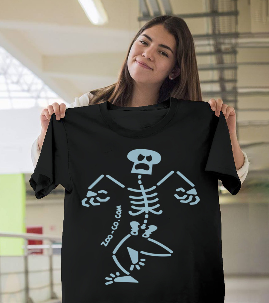 Angry Skeleton Zoo-co.com T-Shirt