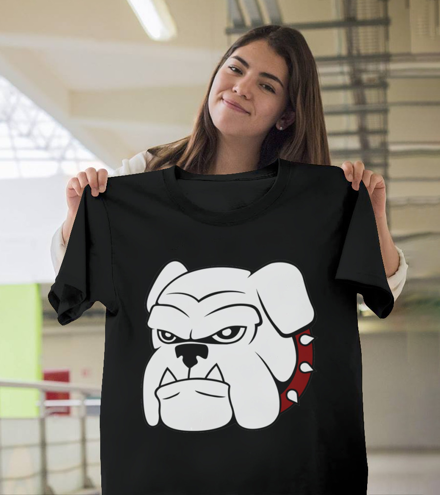 Fresno State Bulldogs Fierce Mascot Head T-Shirt
