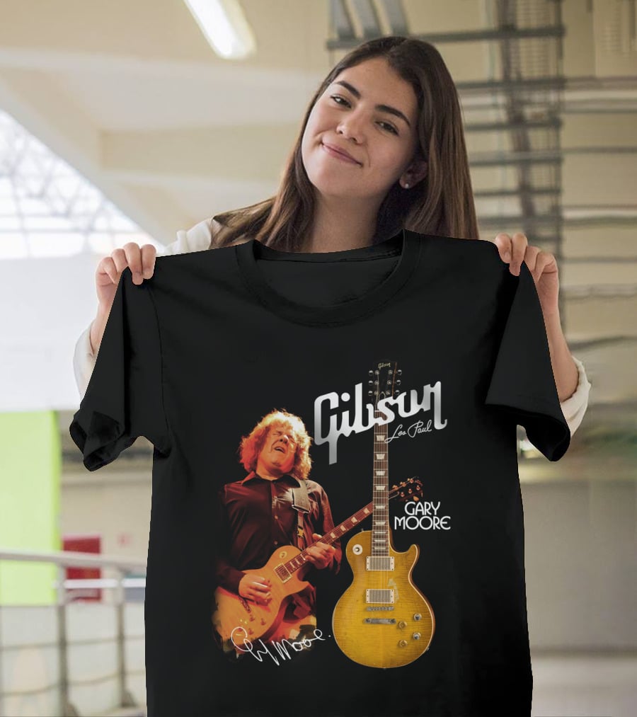 Gary Moore Gibson Les Paul Guitar Signature Series T-Shirt