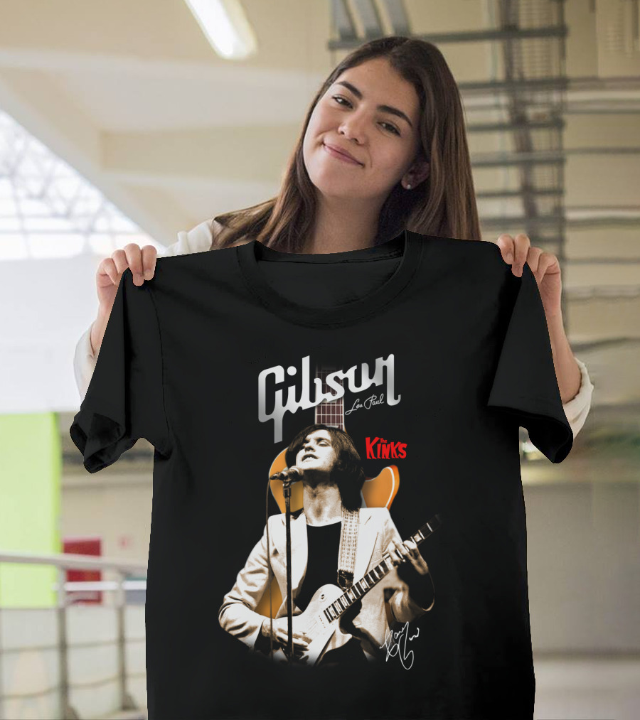 Gibson Les Paul The Kinks Guitarist Signature T-Shirt