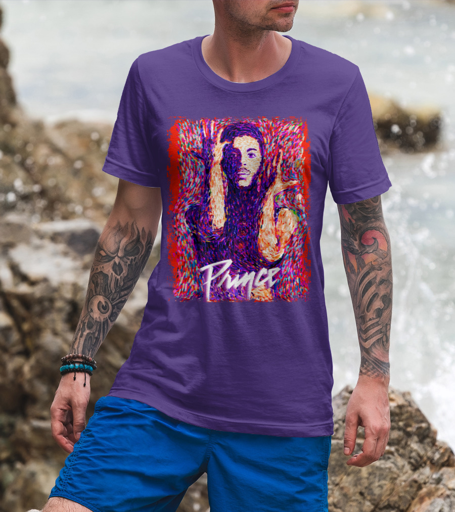 Prince Psychedelic Portrait T-Shirt