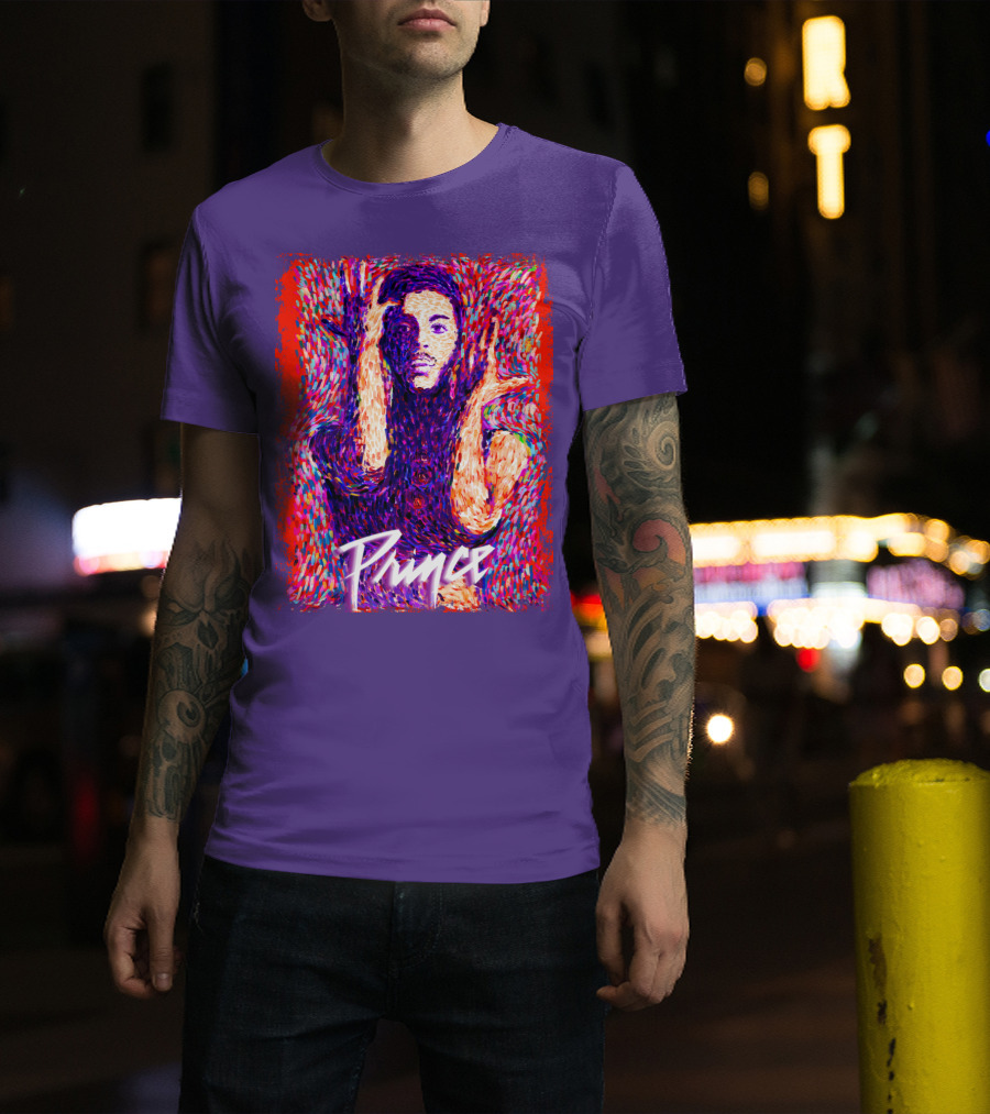 Prince Psychedelic Portrait T-Shirt