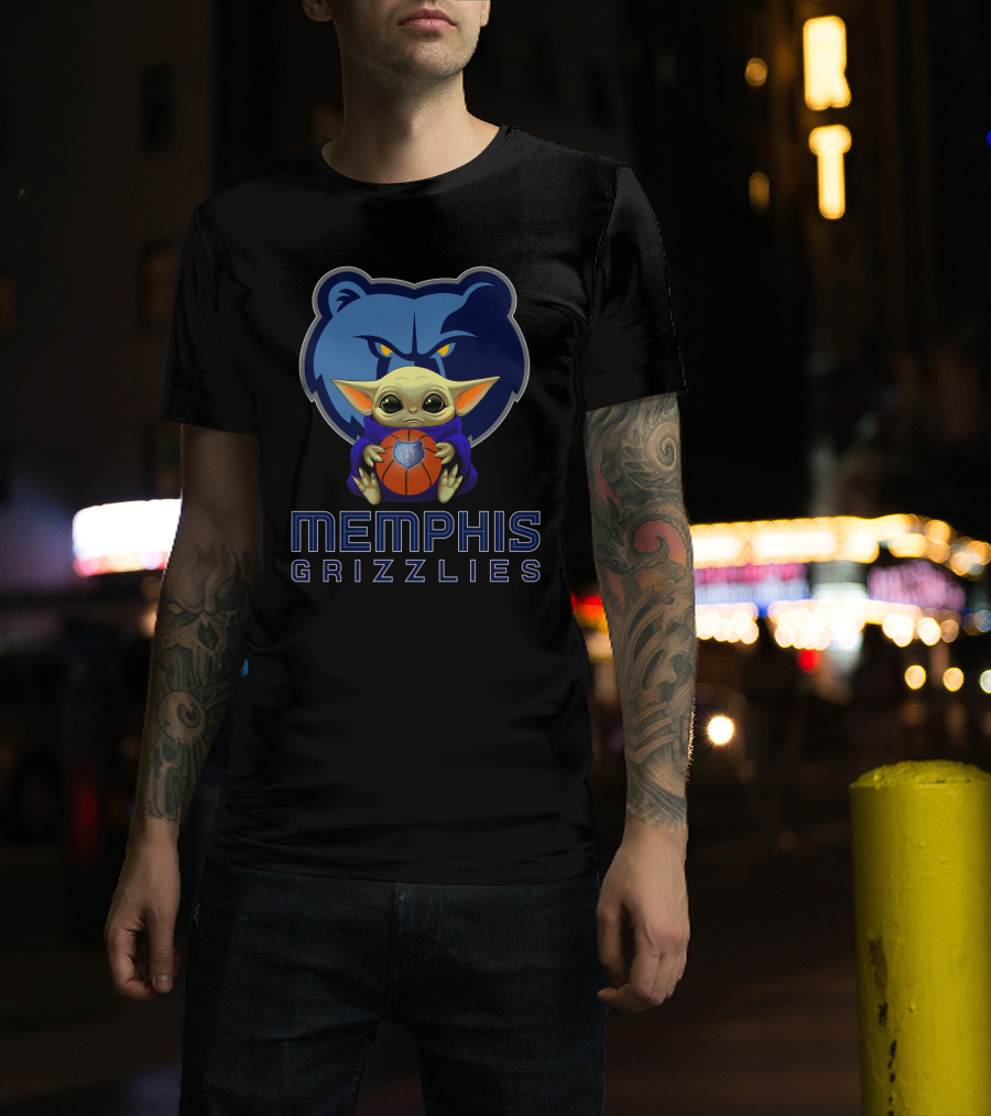 Memphis Grizzlies Baby Holding Basketball T-Shirt