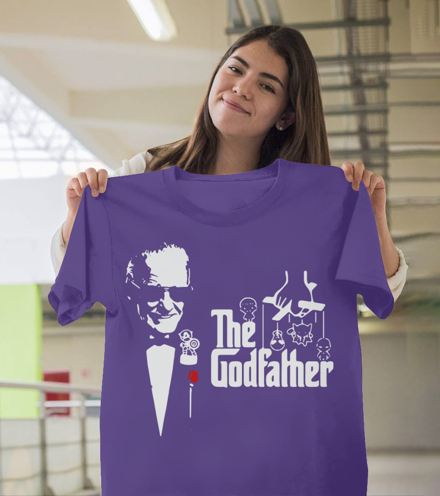The Godfather Stan Lee Parody with Marvel Characters T-Shirt