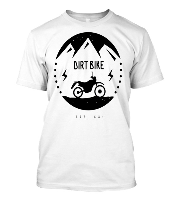 Dirt Bike Circle Mountain EST XXI Adventure Trail T-Shirt
