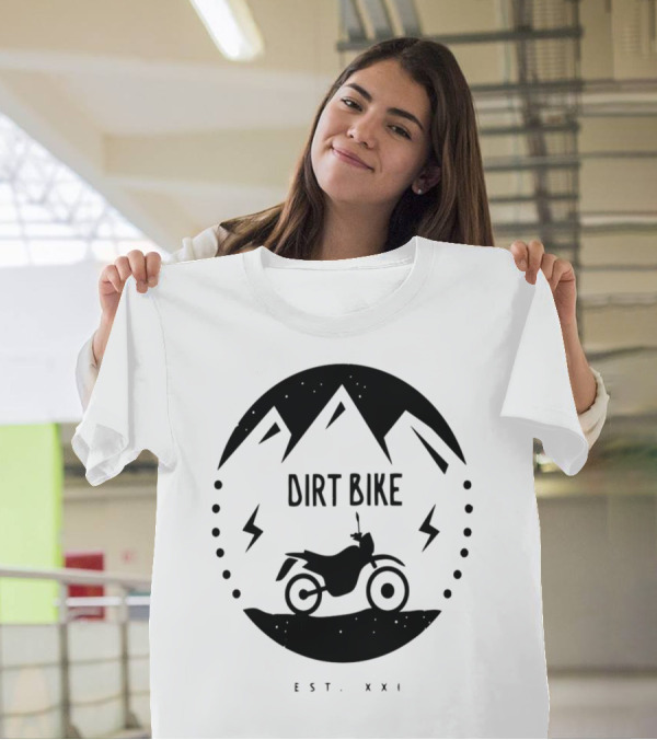 Dirt Bike Circle Mountain EST XXI Adventure Trail T-Shirt