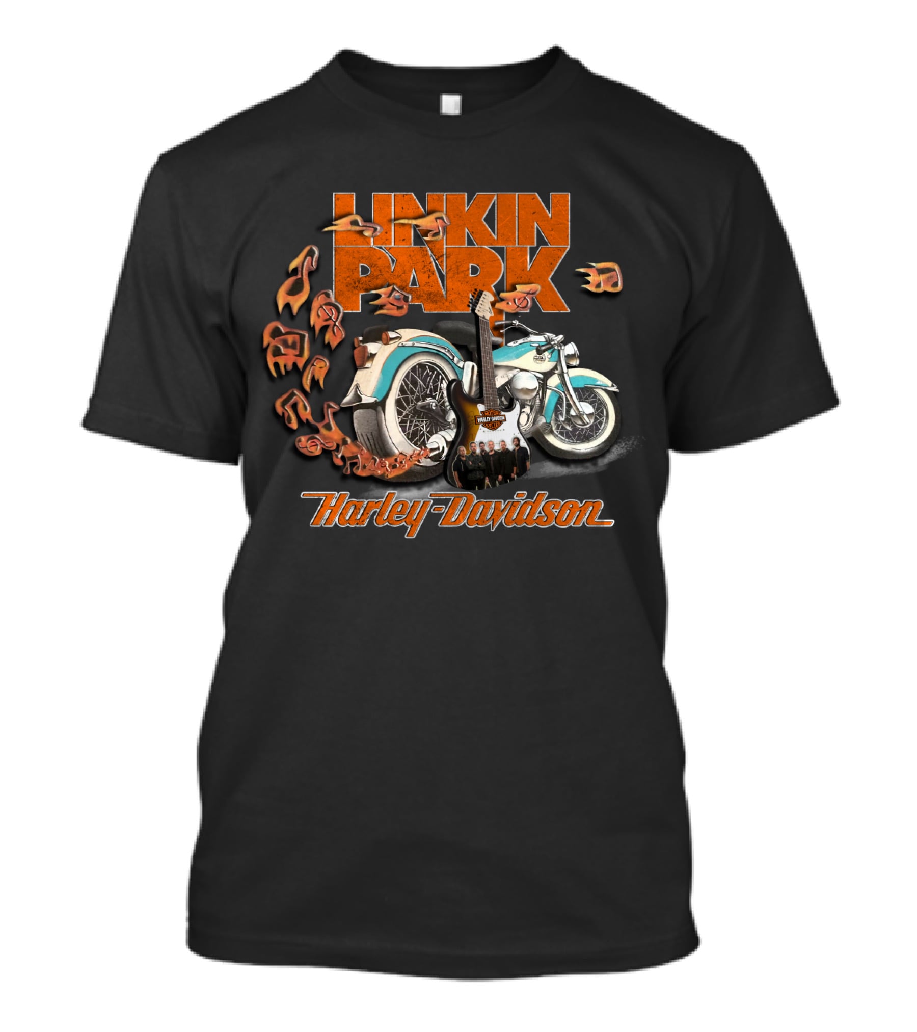 Linkin Park Harley Davidson Motorcycle Custom Collaboration 20Hdm T-Shirt