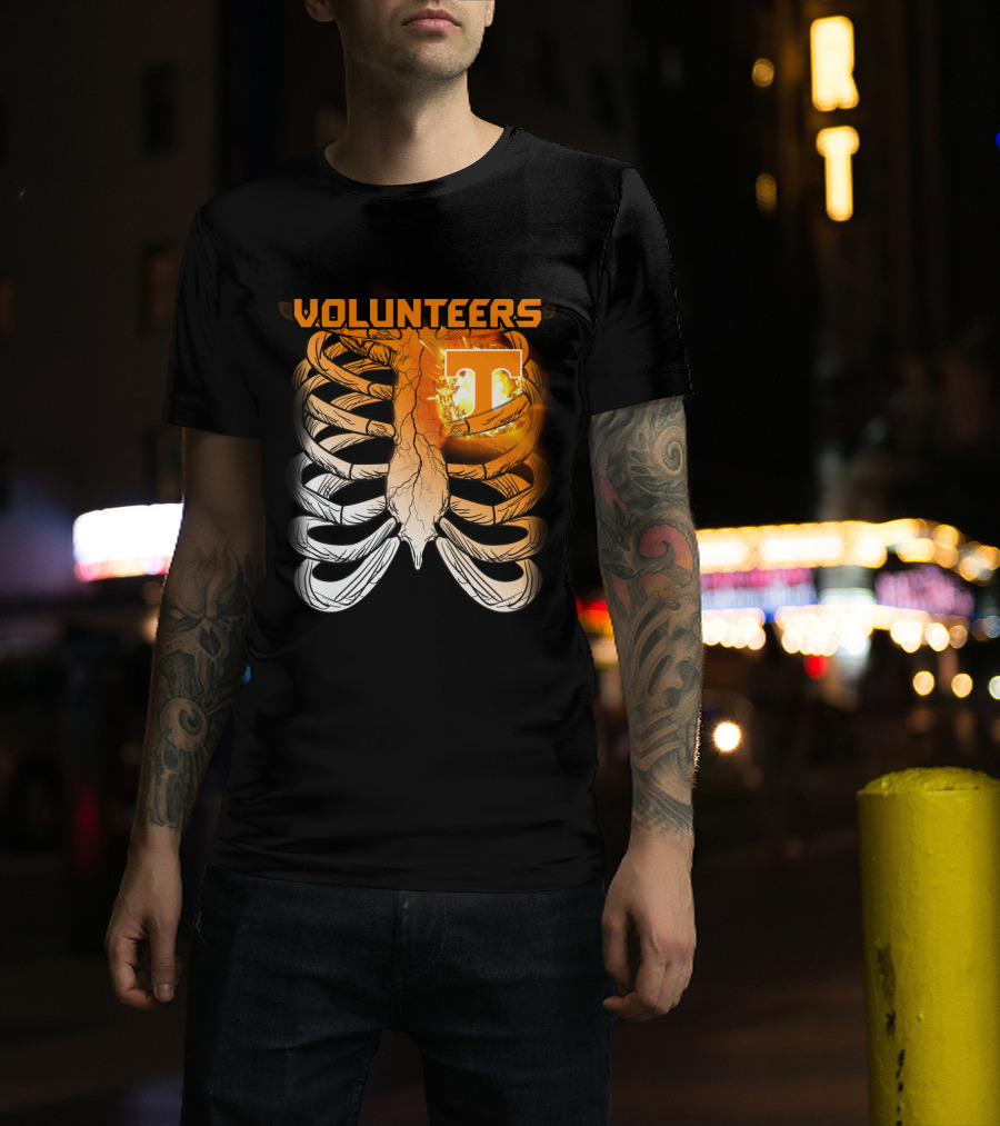 Volunteers Tennessee T Logo Ribcage T-Shirt