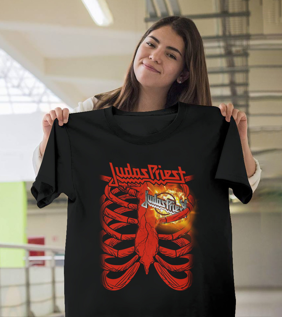 Judas Priest Ribcage Explosive T-Shirt