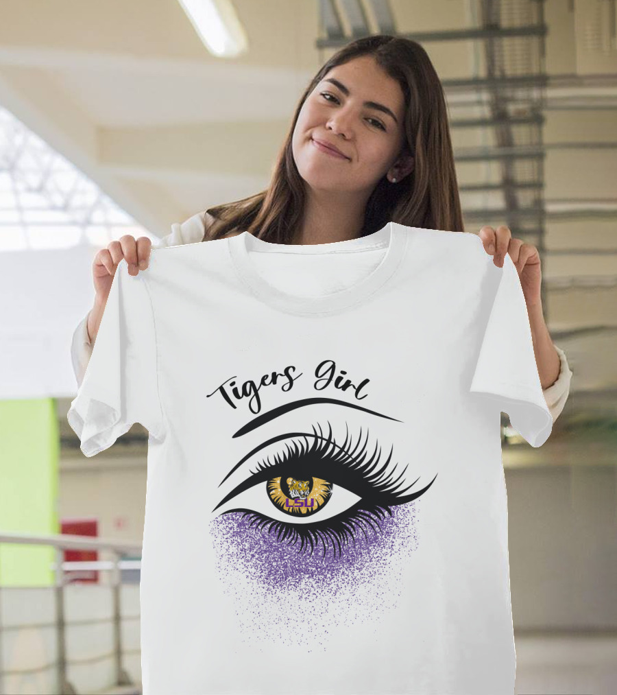 LSU Tigers Girl Eye T-Shirt