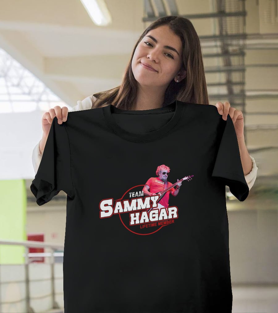 Team Sammy Hagar Lifetime Member T-Shirt