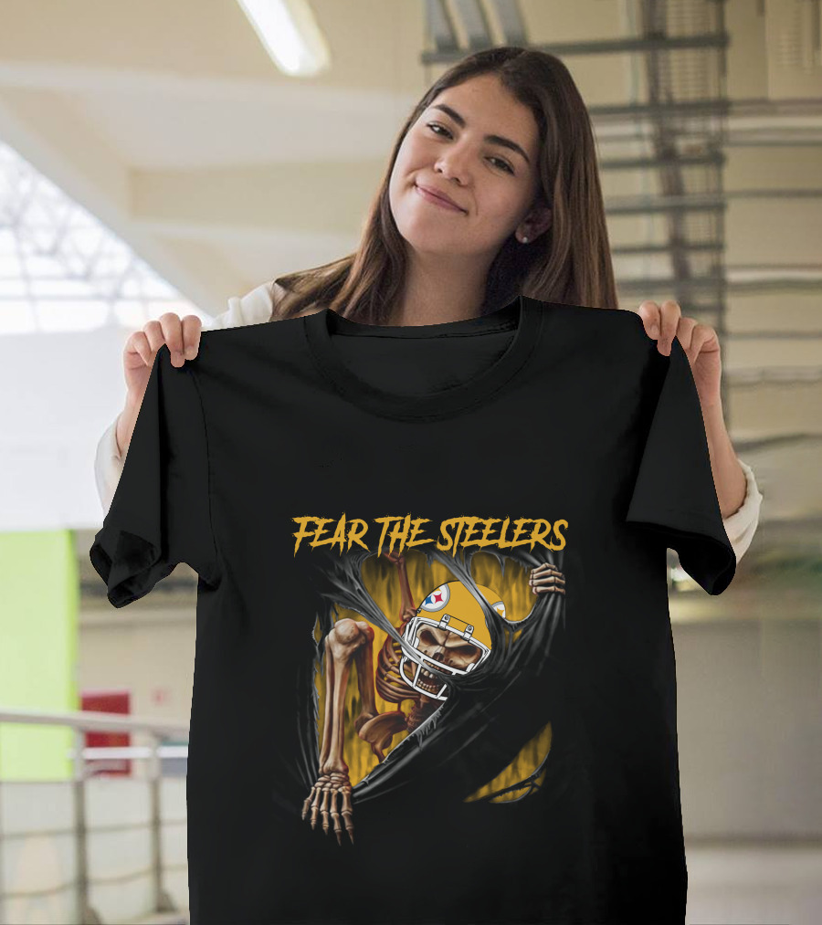 Fear The Steelers Pittsburgh 515NFL L1MTH T-Shirt