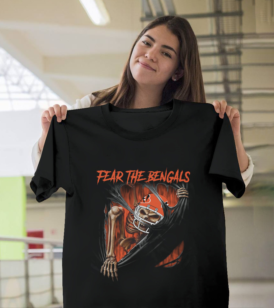 Fear the Bengals Cincinnati Bengals 515NFL L1MTH T-Shirt