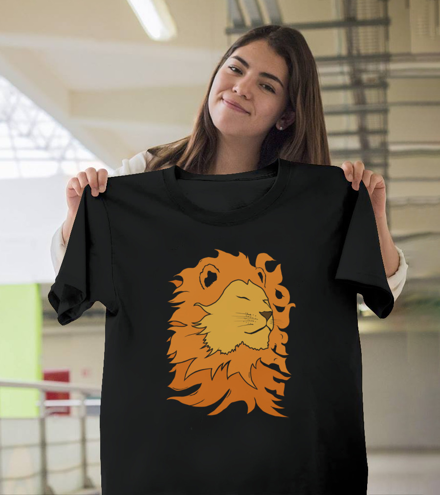 Find Courage Roaring Lion T-Shirt