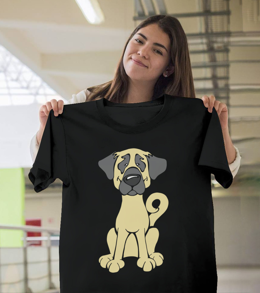 Anatolian Shepherd Dog Cartoon T-Shirt
