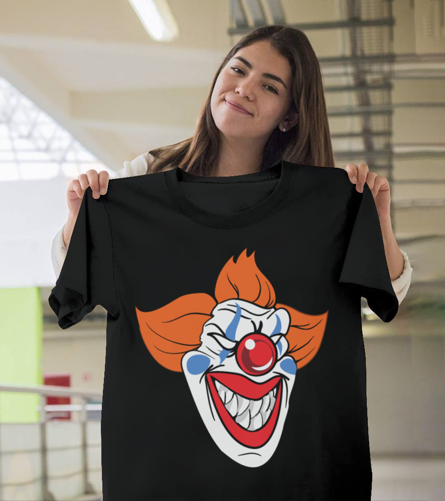 Halloween Scary Horror Clown Monster Zombie T-Shirt