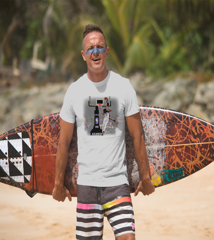 John Collins Dunk On Embiid NBA Playoffs T-Shirt