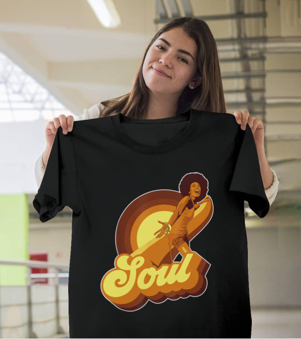 Soul 70s Funk Afro Retro Vibes T-Shirt