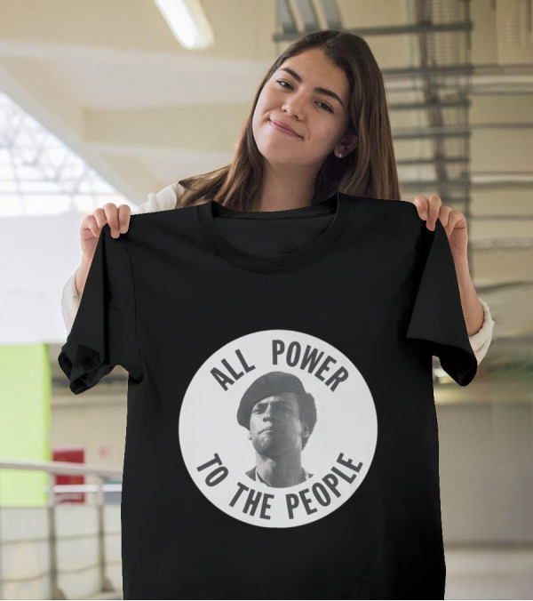 All Power To The People Huey Newton Image T-Shirt